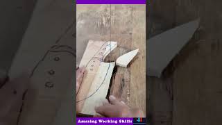 The Process Of Making A Wooden Knife [upl. by Ahsienom]