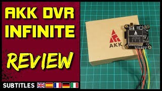 AKK Infinite DVR  VTX Review [upl. by Ultann819]