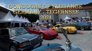 CONCOURS OF ELEGANCE GERMANY TEGERNSEE 27072024 [upl. by Liana591]