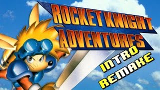 ROCKET KNIGHT ADVENTURES INTRO REMAKE 1080p [upl. by Atilal61]