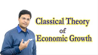 Classical Theory of Economic Growth Hindi [upl. by Aissenav]