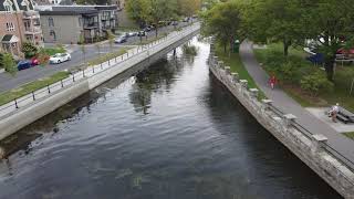 Le canal de Lachine vue du ciel [upl. by Elakram658]