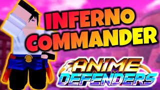 Unlocking the INFERNO COMMANDER Anime Defenders Ep 5 [upl. by Uzziel695]