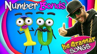 Number Bonds to 10 Song  MC Grammar 🎤  Educational Rap Songs for Kids 🎵 [upl. by Atiugram]