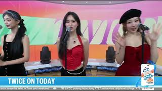 TWICE ON THE TODAY SHOW  I GOT YOU [upl. by Whittaker]