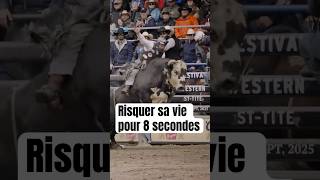 Risquer sa vie pour 8 secondes rodeo quebec [upl. by Okoyik]