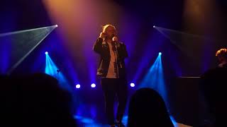 Lewis Capaldi  Lost On You  LIVE  Brussels Belgium [upl. by Adehsor]