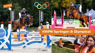 KWPN Springen Jonge paarden amp Olympische Spelen in PARIS🧡 ✰vlog 363 ✰  Kristy Snepvangers [upl. by Borden]