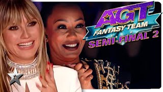 Americas Got Talent 2024  Fantasy Team Semi Final 2  All Auditions [upl. by Judy725]