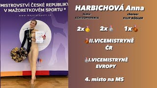 TC YESDANCE JESENÍK sólo senior pom mladší Anna Harbichová 2024 [upl. by Aimak]