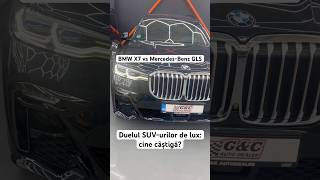 BMW X7 vs MercedesBenz GLS [upl. by Noirred]