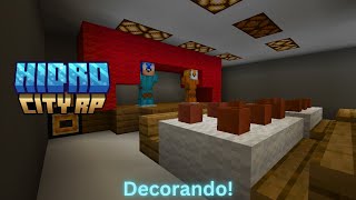 Minecraft Hidro City Rp TEMPORADA 2 EP 38  Decorando o novo local do Tails amp Friends [upl. by Gelman]