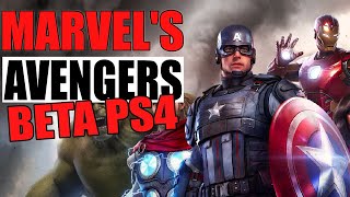 LIVE MARVELS AVENGERS  BÊTA PS4  DÉCOUVERTE [upl. by Nosa38]