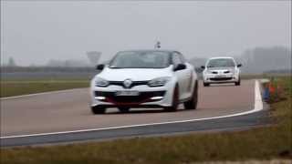 Renault Megane RS Trophy R vs R26R track [upl. by Wilton171]