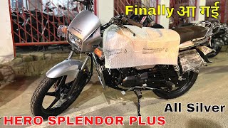 2023 Finally Hero Splendor Plus😱Silver Nexus😍Unloading😱Latest Model😍Splendor का नया मॉडल Update🔥🔥 [upl. by Evonne216]