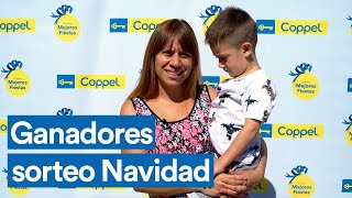 Entrevista a ganadores del Sorteo Mejores Fiestas  Coppel [upl. by Yattirb]