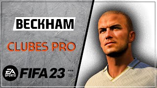 FIFA 23 BECKHAM Pro Clubs look alike CREATION ✅ [upl. by Eniretac]