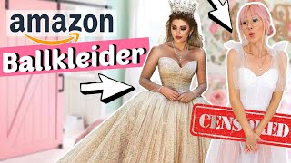 Ballkleider von Amazon 😳 Werbung vs Realität  ViktoriaSarina [upl. by Hedi]