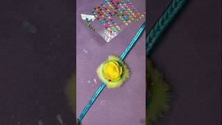 Easy Rakhi Craft New Creative Craft ideas for kids rakhi bhai rakshabandhan trending art diy [upl. by Siroled]