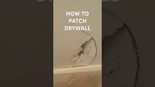 drywall repair channel how to patch hole in wall easy diy home repairs [upl. by Yortal151]