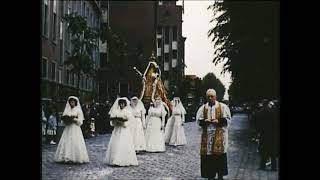 De Heilig Bloedprocessie tweede zondag van Hoogstraten in 1958 [upl. by Dibru]