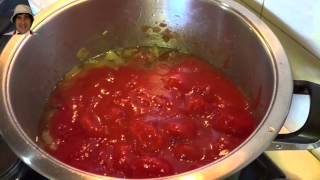 Pasta Ragu sauce with ricotta and meat [upl. by Nitsir]