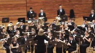 Illiana Wind Ensemble quotMoorside Marchquot  Gustav Holst [upl. by Maura390]