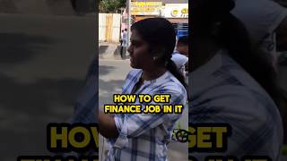 Basic Steps to Enter Finance Jobs in IT Tamil  public review tamil [upl. by Alys196]