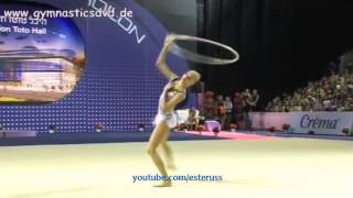 Yana Kudryavtseva Hoop Final  GP Holon 2015 [upl. by Hajidak]