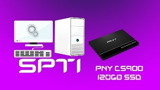 PNY CS900 120GB SSD Review y Test [upl. by Halsy]