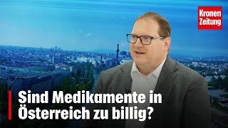 Sind Medikamente in Österreich zu billig  kronetv NACHGEFRAGT [upl. by Takara191]