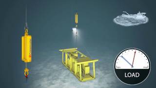 Subsea landing with Cranemaster passive heave compensator [upl. by Tut927]