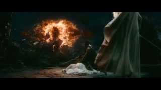 Galadriel vs Sauron BluRay  The Hobbit The Battle of the Five Armies [upl. by Yxor]