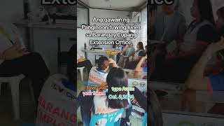 Prayer meeting Barangay Cupang Extn Office [upl. by Naashar]