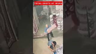 🤣🤣 TOTAL IDIOTS AT WORK shorts [upl. by Gannie]