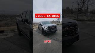 5 COOL FEATURES of the 2024 GMC Sierra 1500 AT4X AEV Edition [upl. by Isabea]