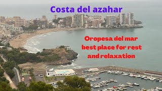 Oropesa del mar walk tour Spain costa del azahar Spain summer 2022 oropesa del mar beach [upl. by Eckart]