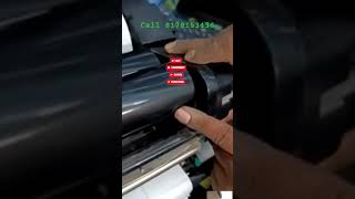 TSC TTP 244 pro ribbon loading problem solution barcodeprinter tscprinters barcodelabelprinter [upl. by Eyaj]