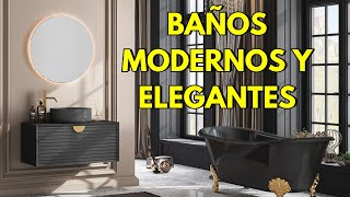 👉5 ESTILOS PARA TENER UN BAÑO ELEGANTE Y FUNCIONAL💥 [upl. by Eedya629]