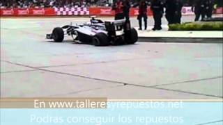 Pastor Maldonado choca en los Proceres [upl. by Searby]