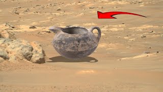 Perseverance rover find new video too  Mar 4k image  Mars sol 128 [upl. by Sairu]