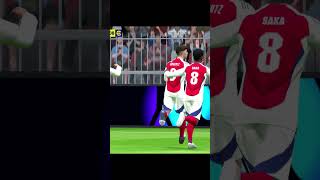 BSaka assist ☠  efootball2024 BSaka assist ☠ efootball pes trickspackopeningefootballmobile [upl. by Ahsi]