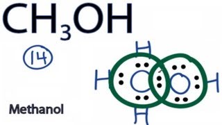 How to Draw the Lewis Structure for CH3OH Methanol [upl. by Olvan530]