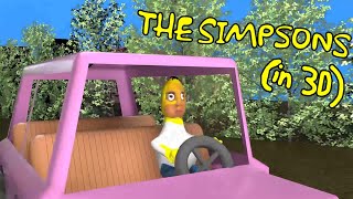 Homemade Intros Simpsons 3D [upl. by Lladnor]