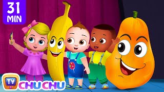 The Fruit Friends Nursery Rhyme with Baby Taku  More ChuChu TV Toddler Learning Videos for Babies [upl. by Gough]