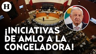 ¡Ley silla y 20 iniciativas de AMLO a la congeladora Senado concluye trabajos con pendientes [upl. by Acissey]