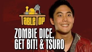 Zombie Dice Get Bit amp Tsuro Ryan Higa Freddie Wong Rod Roddenberry TableTop Ep 3 [upl. by Tamaru833]