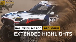 Highlights  Prologue Rallye du Maroc 2023  W2RC [upl. by Nagud]