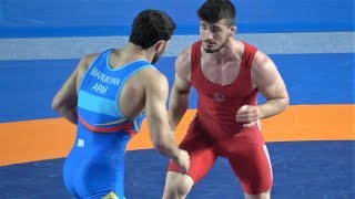 GrecoRoman Wrestling  Turkey vs Armenia [upl. by Ahsikcin]