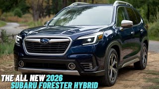 Finally The All New 2026 Subaru Forester Redesign Officially Revealed  FIRST LOOK [upl. by Einnal]